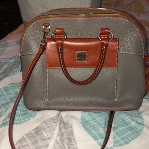 Dooney & Bourke Pebble Leather Aubrey Satchel